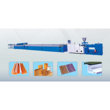 wave plate extruding machine